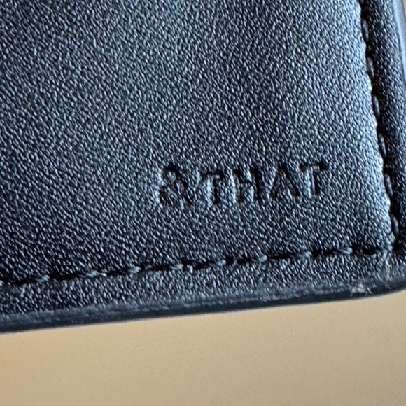 Fossil Passport book holder wallet. Black and White - Picture 5 of 6